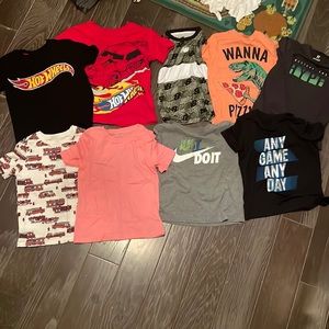 9 XS (4t-5t) little boys shirts in great condition!!